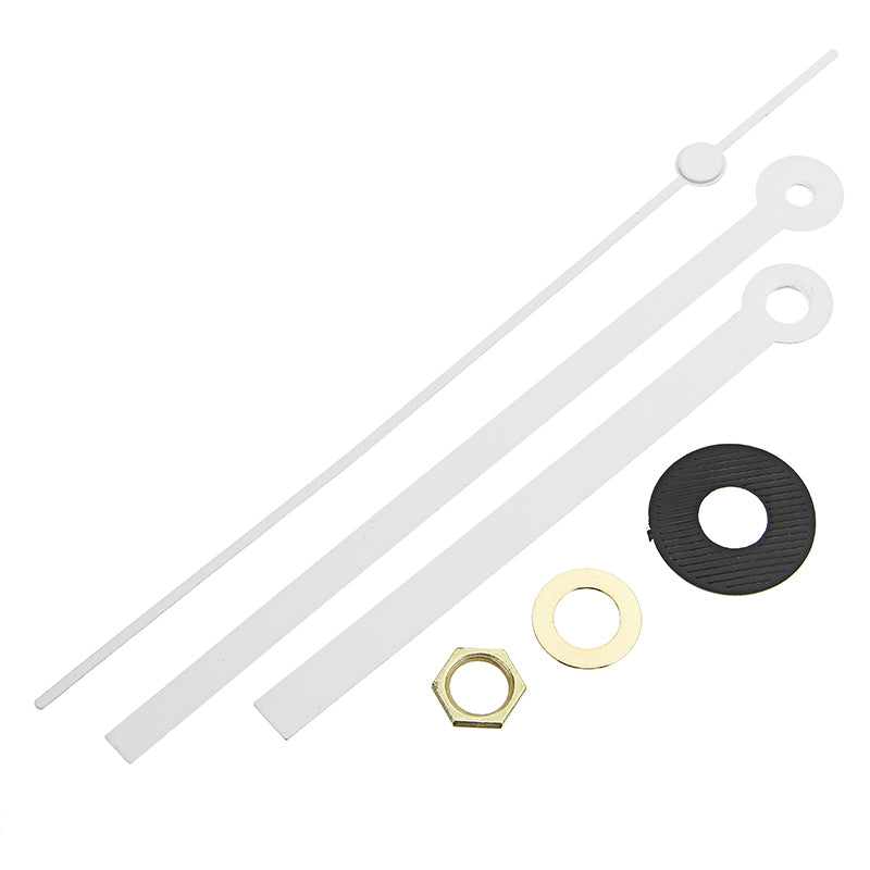 20mm Shaft DIY White Hands Quartz Movement Silent Mechanism Wall Clock Repair Parts