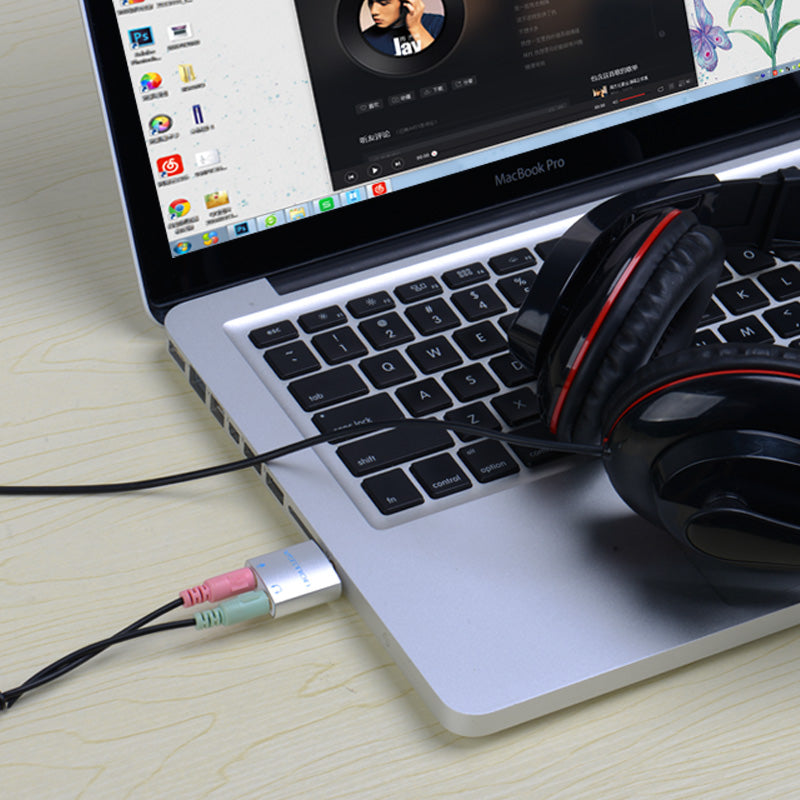 Vention 3.5mm Audio Splitter Connector 1 Male to 2 Female Adapter For Headphone PC Smartphone MP3