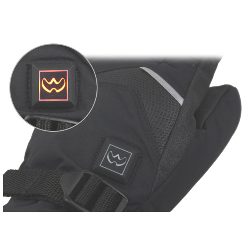 Electric Heating Gloves Battery Ski Motorcycle Heated Gloves Winter Hand Warmer