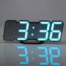 Loskii HC-26 3D Colorful LED Digital Clock Remote Control Temperature Alarm Clock