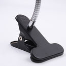 Large Lens Desk Magnifier Magnifying Glass Clamp LED Light 360 Rotating Hose