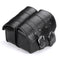 Left/Right PU Leather Motorcycle Saddlebags Luggage Saddle Pannier Bag Black Universal