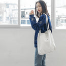 IPRee Woman Canvas Tote Handbag Large Capacity Shoulder Shopping Bag Outdoor Travel