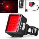 infun F50 50LM Automatic Brake Induction 180  Floodlight Taillight 45g 4 Modes IPX5 Bike Light