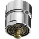 Brass One Touch Control Faucet Aerator Water Saving Tap Aerator Valve Male Thread 23.6mm Bubbler Purifier Stop Water