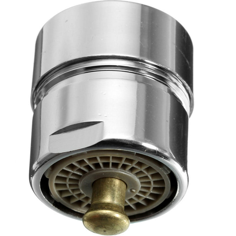 Brass One Touch Control Faucet Aerator Water Saving Tap Aerator Valve Male Thread 23.6mm Bubbler Purifier Stop Water