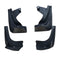 Close moulding Precise Hole Position Highlighting Car Mudguards Flaps For Tesla Model 3 2016-2019