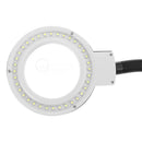 5X 10X Magnifying LED Lamp Magnifier Light Large Glass Lens Desktop Stand Craft