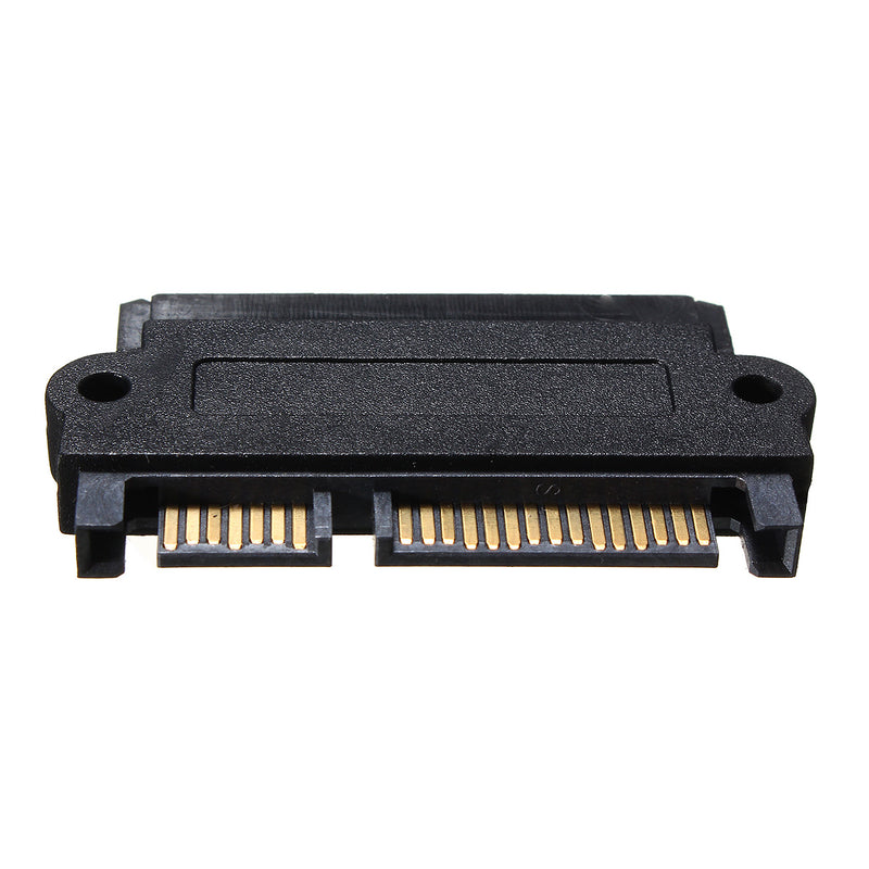 SFF-8482 SAS 22 Pin to 7 Pin + 15 Pin SATA Hard Disk Drive Raid Converter with 15 Pin Power Port