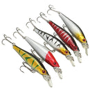 Minnow 5pcs/Lots Fishing Lures Bass Crankbaits Hooks Tackle Crank Baits 8cm/9g