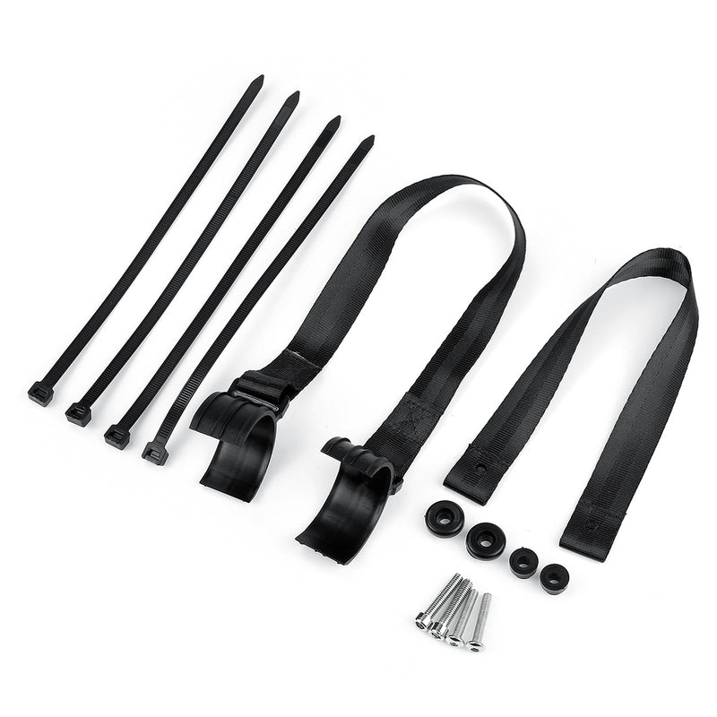 Adjustable Front Motorcycle Rescue Strap Pull Sling Belt Leashes Bike Emergency