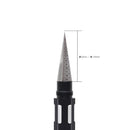 ALZRC Stainless Steel Taper Reamer Hole Expanding Saw Opener Black 0-14mm