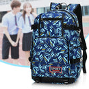 Backpack Student Bag Large Capacity Travel Leisure Hiking Camping Outdoor School Bag Foldable