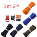 Zanlure S4 DIY Braided Rope Hand Weaving Bracelet Kits DIY Paracord Lanyard With 4 Buckle For EDC Collections