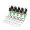 Wendao PBS-110 250V 1A 7mm Self-reset Switch NC Push Button Round 10pcs