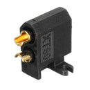 5 X AMASS XT60-C Female Bullet Side Horizontal Banana Plug for XT60 Head Connectors