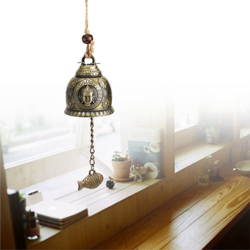 Exquisite Bell Blessing Feng Shui Wind Chime for Good Luck Fortune Home Car Hanging Decorations Gift Crafts