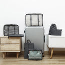 7 PCS Cationic Oxford Travel Storage Bag Clothes Storage Bag Shoes Bra Washing Bag Makeup Storage Bag