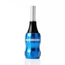 OCOOCOO SB006 Aluminum Alloy Tattoo Grip Handle Locking Needle Personality Carved 4 Colors