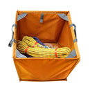 Outdoor Tree Rock Climbing Folding Throw Line Cube Storage Bag Paracord Rope Organizer Box