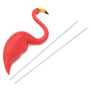 Plastic Red Flamingo Lawn Figurine Garden Yard Grassland Party Ornament Decorations