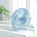 Well Star WT-F12 Portable Mini USB Fan Air Cooling Fan 360 Rotating Fan Chargable Air Cooler Silent Cooling Fans With USB Cable For Home Office Student Dormitory Outdoors