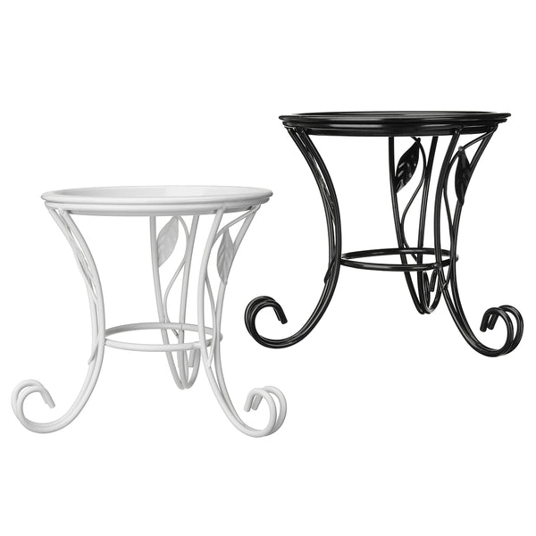 Metal Outdoor Indoor Flower Pot Plant Stand Garden Patio Decor Flower Rack Home Display
