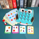 Memory Detective Training Thinking Kid Educational Math Matching Wooden Toys