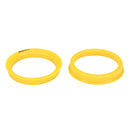 4 Pcs Car Wheel Bore Center Collar Hub Centric Rings 66.6mm - 57.1mm For VW