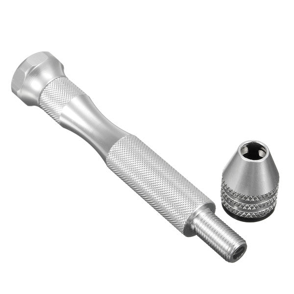 Raitool DT03 Aluminum Alloy Mini Spiral Hand Hold Punching Manual Drill Craft DIY Tool