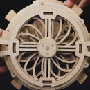 3D Self-Assembly Wooden Perpetual Calendar Mechanical Gears Building Kits Puzzle Building Model Gift