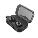 [True Wireless] Portable bluetooth 5.0 Earphone TWS IPX67 Waterproof Stereo Sound Handsfree With Mic