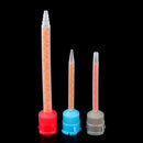 50ml 10:1 AB Glue Tube Dual Glue Cartridge Pointed Flat Screw Head Mixing Tube for Industrial Glue Applicator