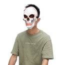 Halloween LED Light Skull Head Face Mask Carnival Night Cosplay Costume Props