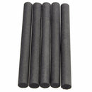 5pcs 10mm 99.99% Graphite Electrode Cylinder Rod Length 100mm