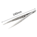 RJX Straight 45 Curved  Stainless Steel Pincer Tweezer Repairing Tool With Cooling Hole  For RC Models