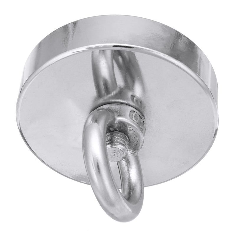 300kg D75mm Neodymium Fishing Salvage Recovery Magnet For Detecting Metal Treasure