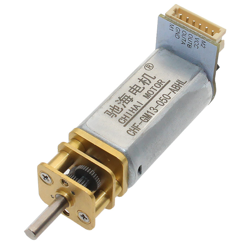 Chihai DC 6V Gear Motor Hall Encoder Motor 70rpm 800rpm DC Motor