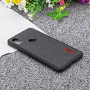 Bakeey Luxury Fabric Splice Soft Silicone Edge Shockproof Protective Case For Xiaomi Mi MIX 3