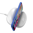 Baseus 7.5W 10W Non-slip Desktop Qi Wireless Fast Charger Fan Cooling for iPhone X S8 S9