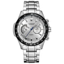 CURREN 8020 Stainless Steel Band Casual Style Quartz Watch 3ATM Waterproof Men Watch