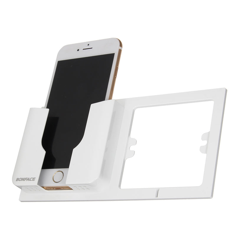 Multifunctional Wall Socket Mobile Phone Stand Wall Charging Holder Bracket for Phone under 6 inches