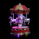 Merry-Go-Round Music Box Carousel House Birthday Gift Wedding Party Decorations