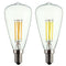 Kingso AC220V E14 4W LED Filament COB Light Bulb Edison Retro Vintage Lamp for Home Decor