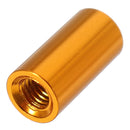 Suleve M3AR6 M3 Aluminum Alloy Standoff Studs 10-35mm Gold Round PCB Board Spacers Standoffs 10pcs