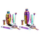 550/750ML Colorful Stainless Steel Cocktail Shaker Mixer Drink Bartender Tools for Bartender Drink Party Bar Tools