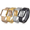Stainless Steel Bracelet Wrist Band+Metal Frame For Fitbit Blaze Activity Tracker