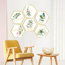 Miico FX82021 2PCS Plant Photo Frame Decorative Sticker Home Decorative Wall Sticker Removable Sticker