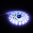 DC12V 4PCS 50cm SMD3528 30LED Strip Light TV Backlight Indoor Outdoor Cabinet Lamp with EU Power Adapter
