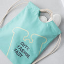 Jordan&Judy 2L Drawstring Canvas Backpack Leisure Shoulder Bag Handbag Outdoor Travel